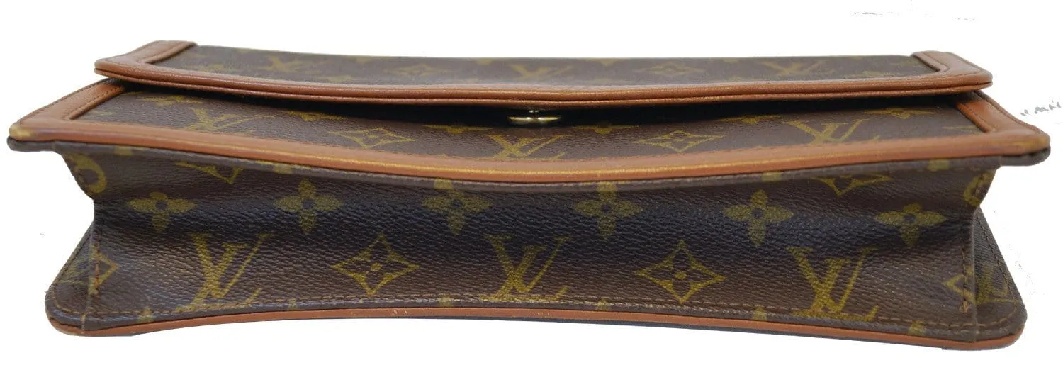 LOUIS VUITTON Monogram Pochette Dame PM Clutch Handbag