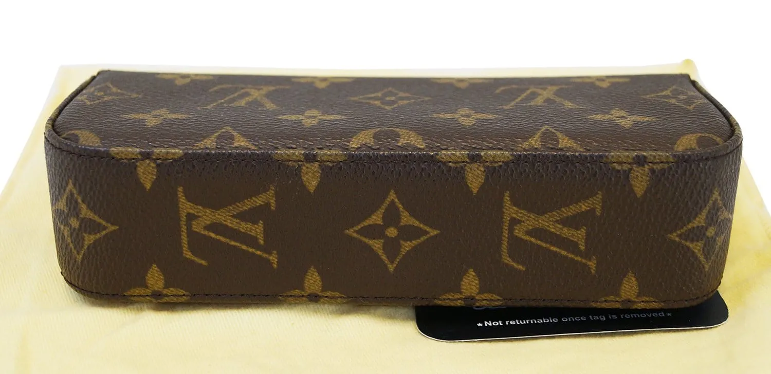LOUIS VUITTON Monogram Pochette Lagoon Clutch Glasses Case