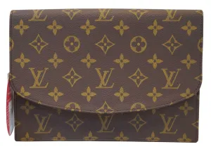 LOUIS VUITTON Monogram Pochette Rabat Clutch Bag