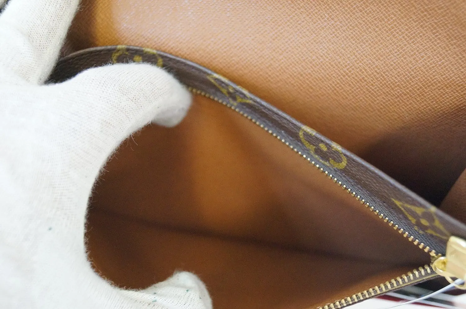 LOUIS VUITTON Monogram Pochette Rabat Clutch Bag