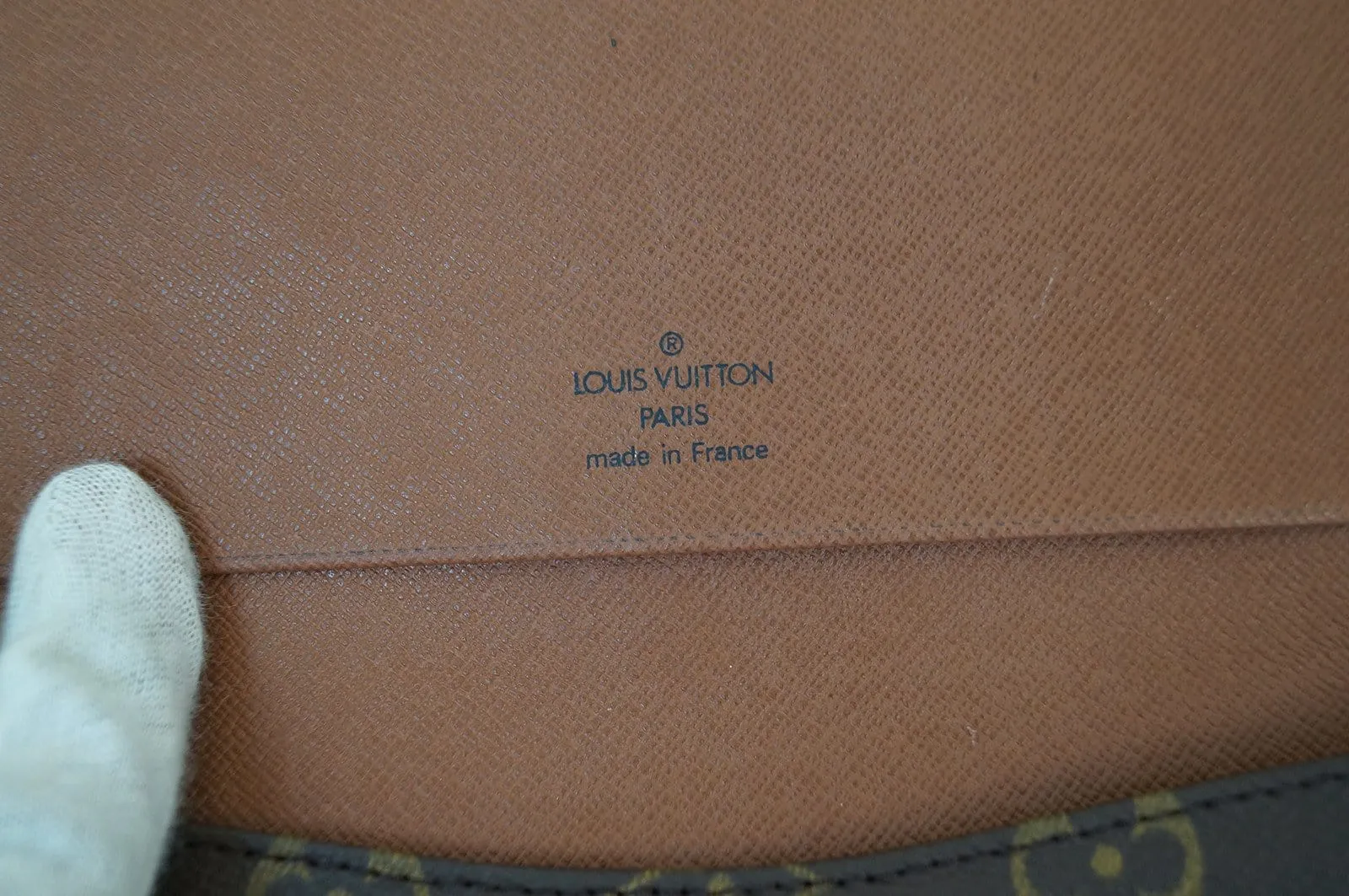 LOUIS VUITTON Monogram Pochette Rabat Clutch Bag