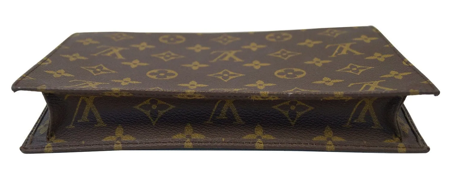 LOUIS VUITTON Monogram Pochette Rabat Clutch Bag