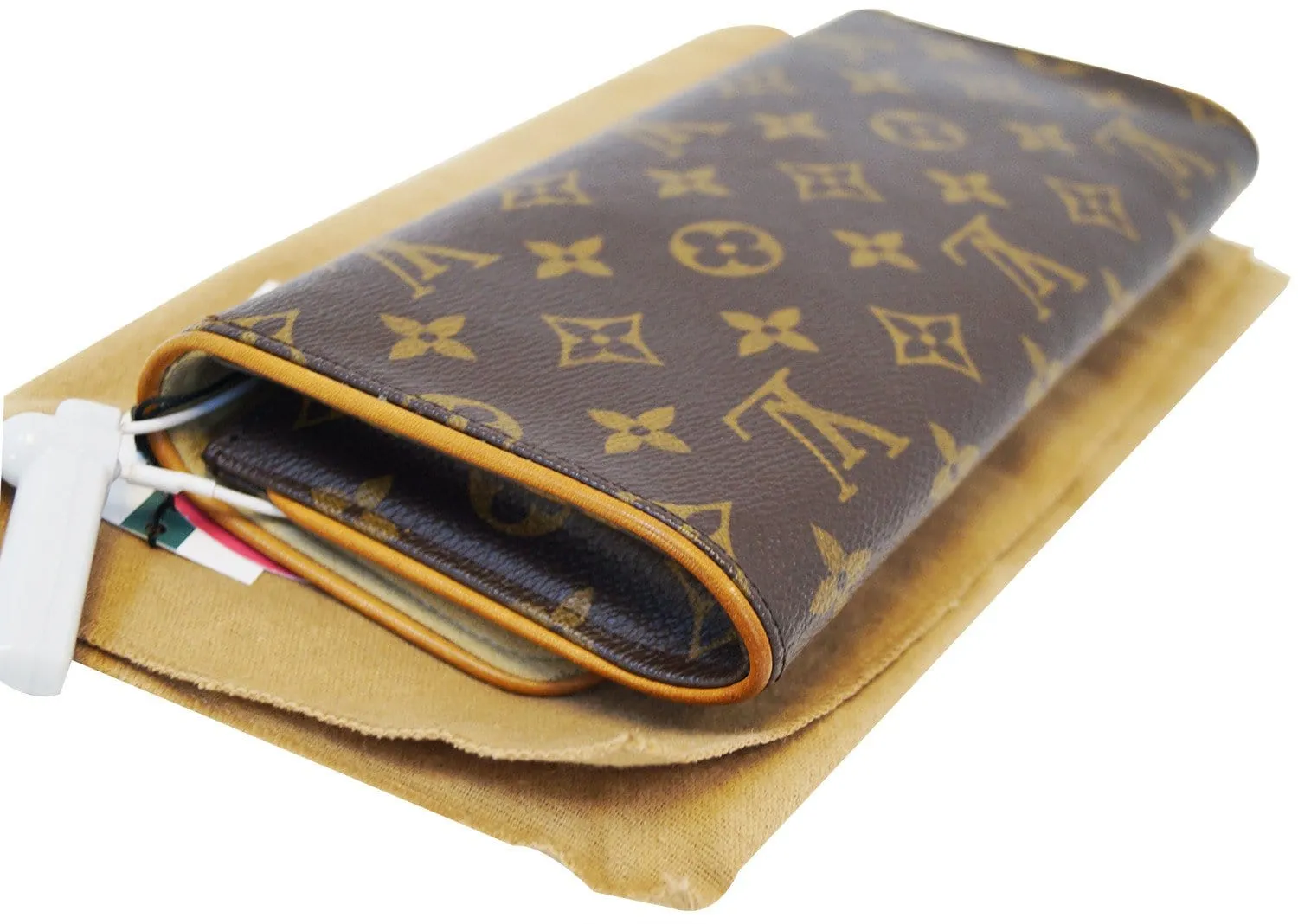 LOUIS VUITTON Monogram Pochette Twin GM Shoulder Bag