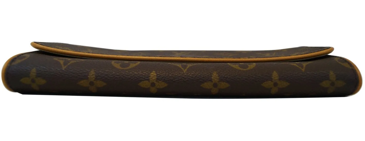 LOUIS VUITTON Monogram Pochette Twin GM Shoulder Pouch
