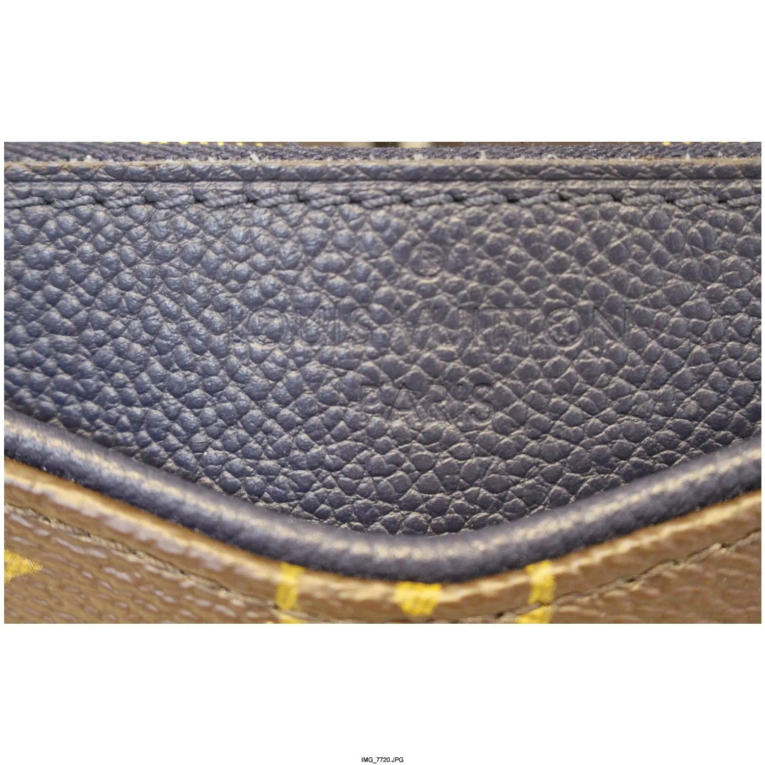 LOUIS VUITTON Pallas Clutch Monogram Canvas Crossbody Bag