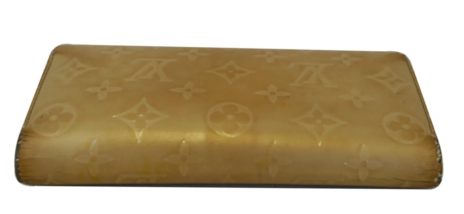LOUIS VUITTON Perle Monogram Vernis Porte-Tresor Wallet