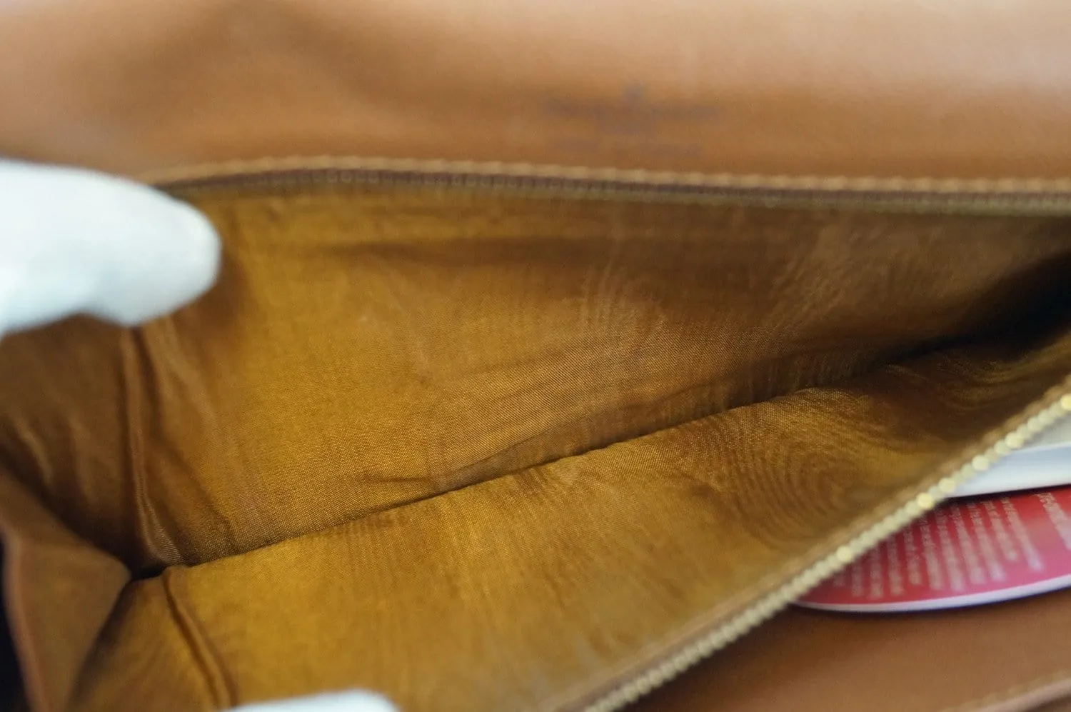 LOUIS VUITTON Pochette Dame GM Monogram Vintage Clutch Bag