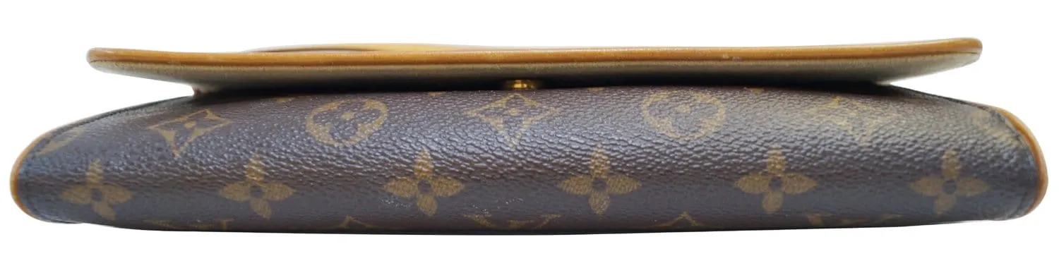 LOUIS VUITTON Pochette Twin GM Monogram Canvas Crossbody Bag