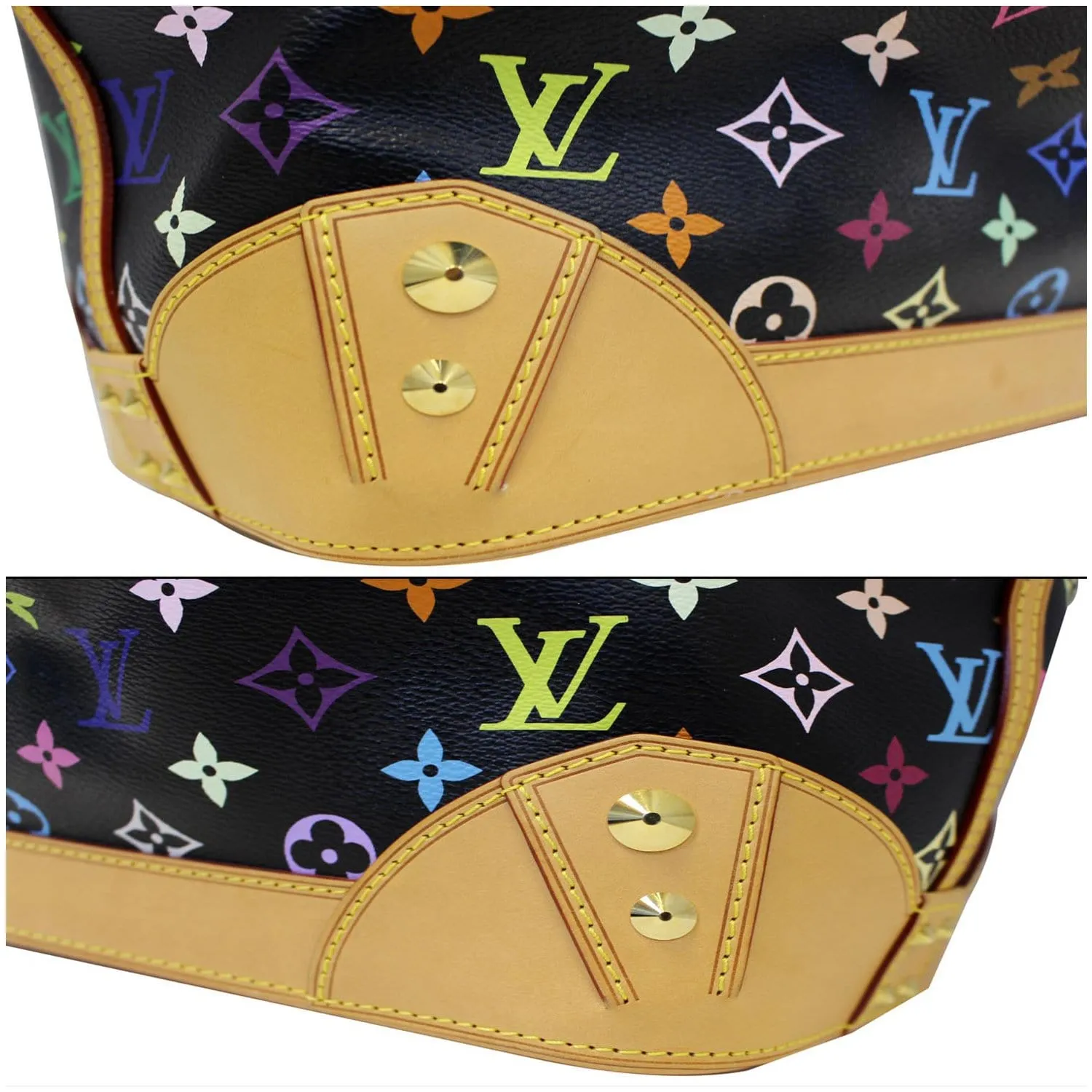 LOUIS VUITTON Sharleen MM Monogram Multicolor Shoulder Bag