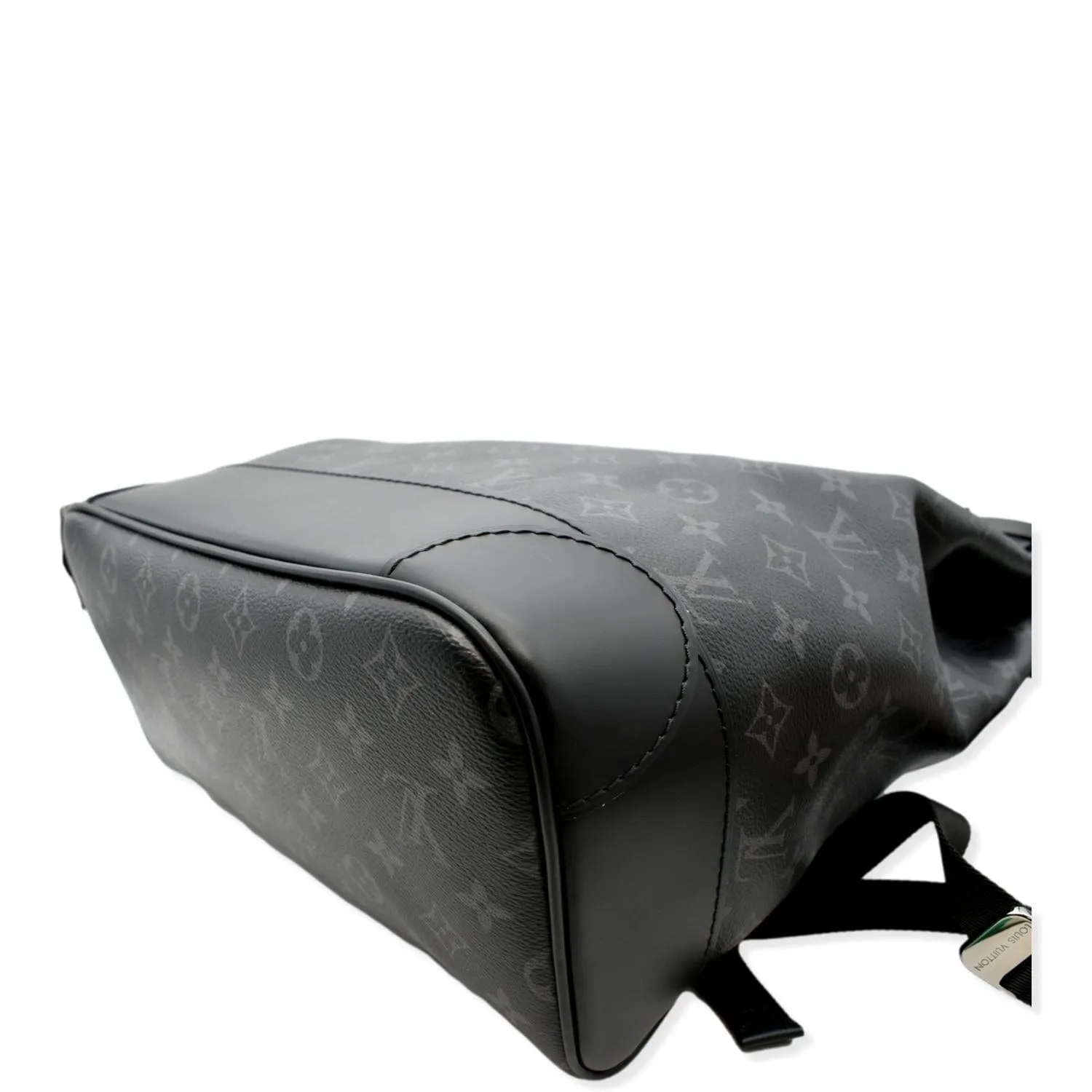 LOUIS VUITTON Steamer Monogram Eclipse Backpack Bag Black