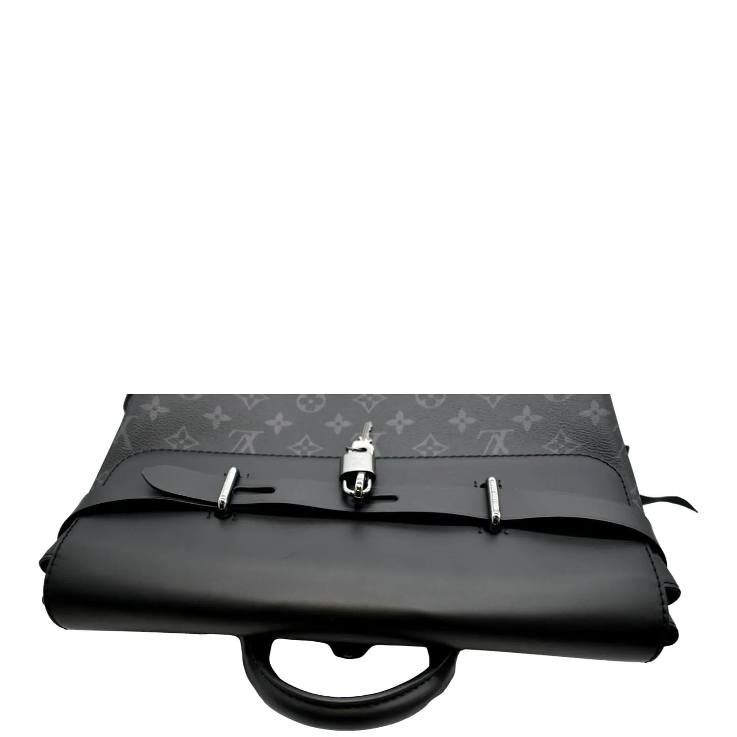 LOUIS VUITTON Steamer Monogram Eclipse Backpack Bag Black