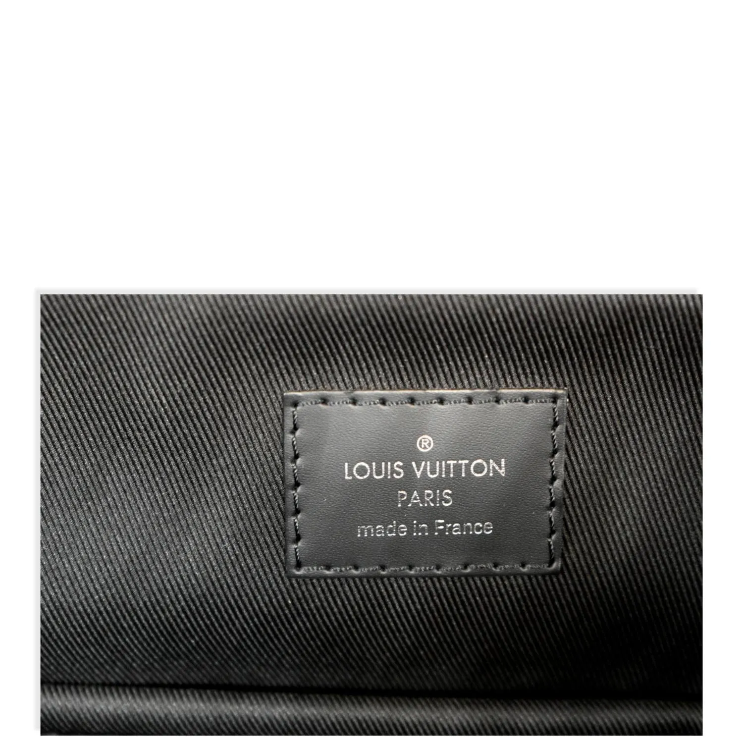 LOUIS VUITTON Steamer Monogram Eclipse Backpack Bag Black