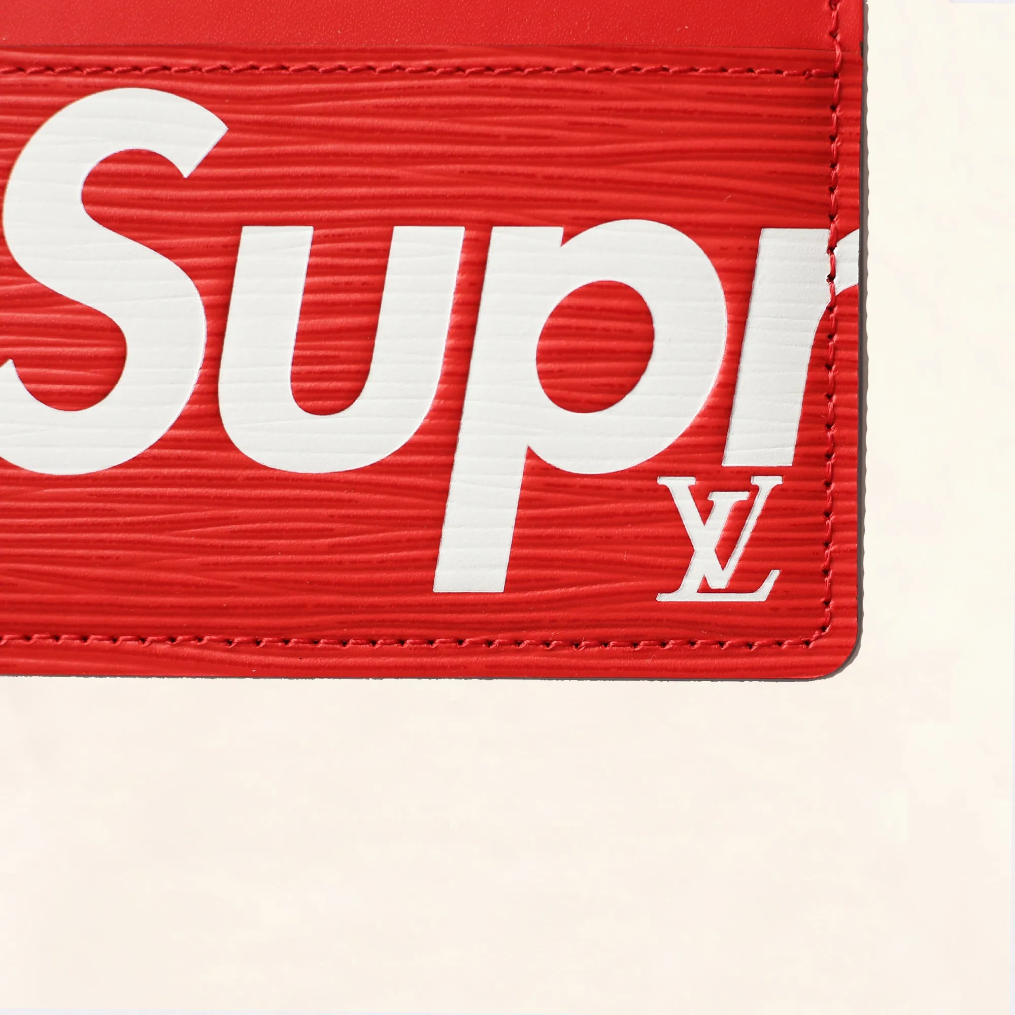 Louis Vuitton | Supreme Epi Card Holder | Red