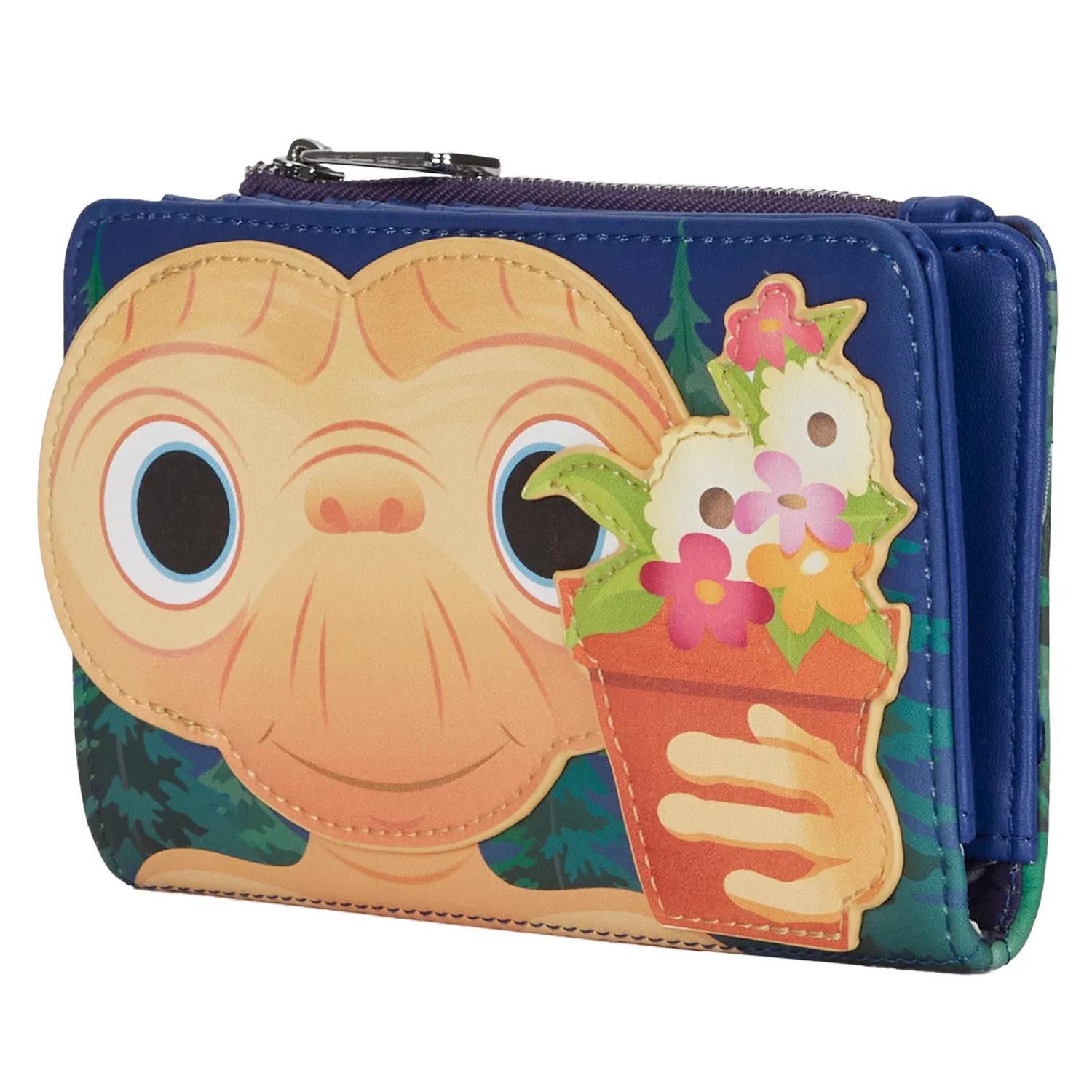Loungefly E.T. I'll Be Right Here Flower Pot Flap Wallet