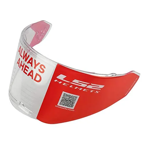 LS2 Anti-Scratch FF324 Metro Motorcycle Helmet Visor Face Shield (Clear)