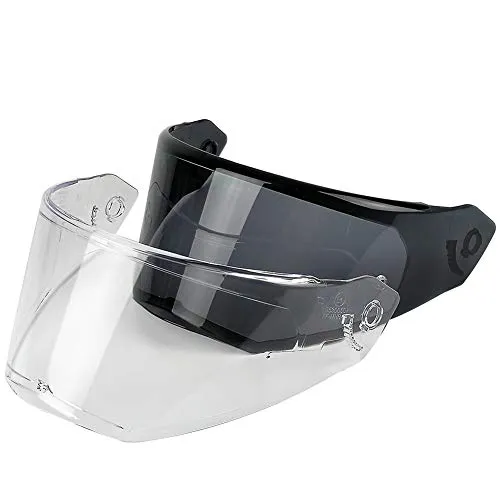 LS2 Anti-Scratch FF324 Metro Motorcycle Helmet Visor Face Shield (Clear)