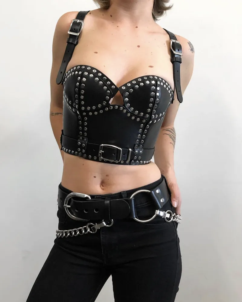 Ludlow Belt with Draped Chain