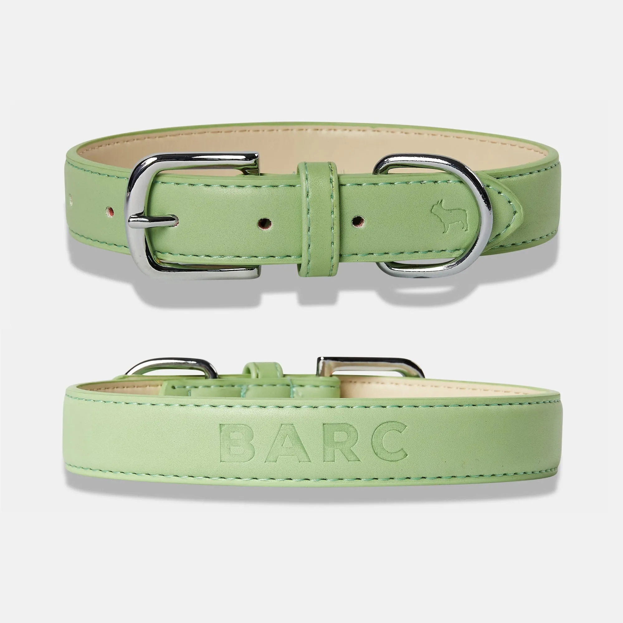 Lush Green Dog Collar, Harness & Lead Set