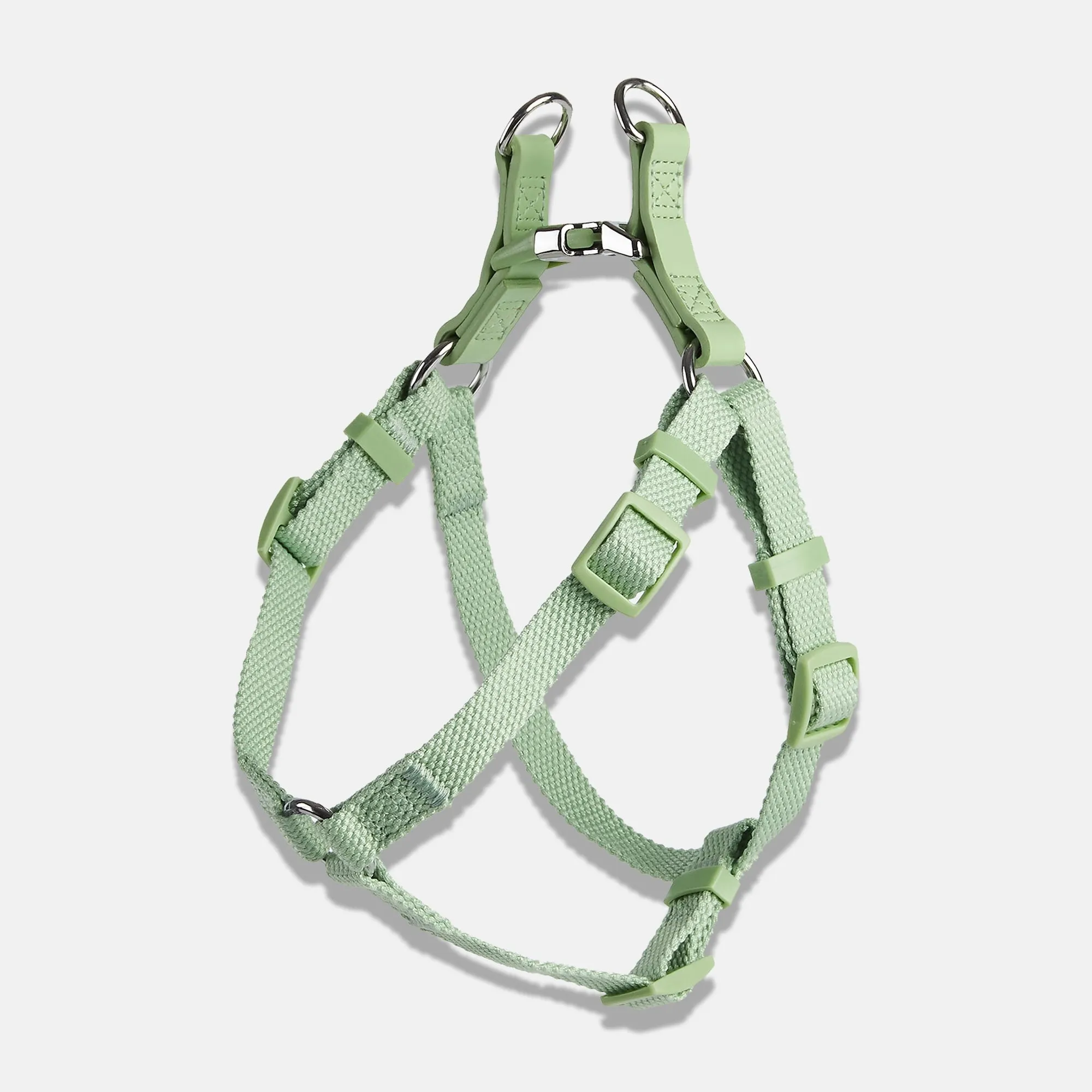 Lush Green Dog Collar, Harness & Lead Set