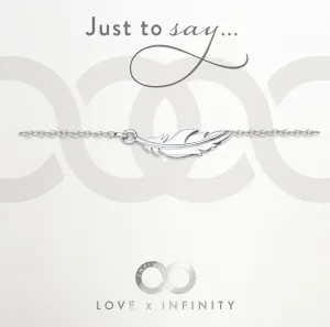 LXI Feather Bracelet - Personalised