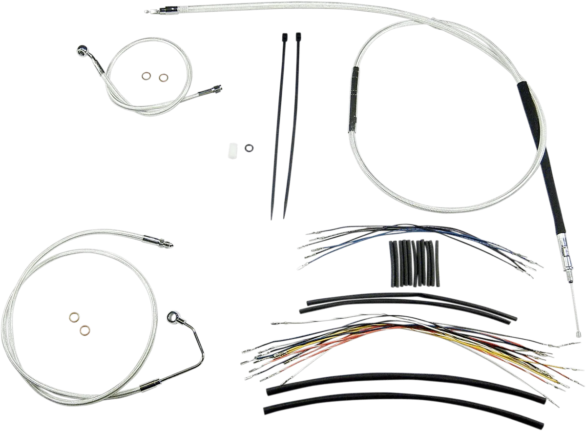 Magnum 387351 Sterling Chromite II Handlebar Installation Kit for 12-14in. Ape