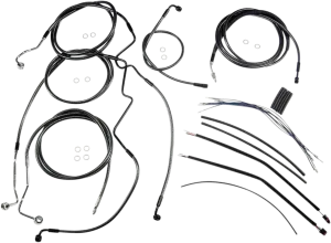 Magnum 487921 Black Pearl Handlebar Installation Kit for 12-14in. Ape