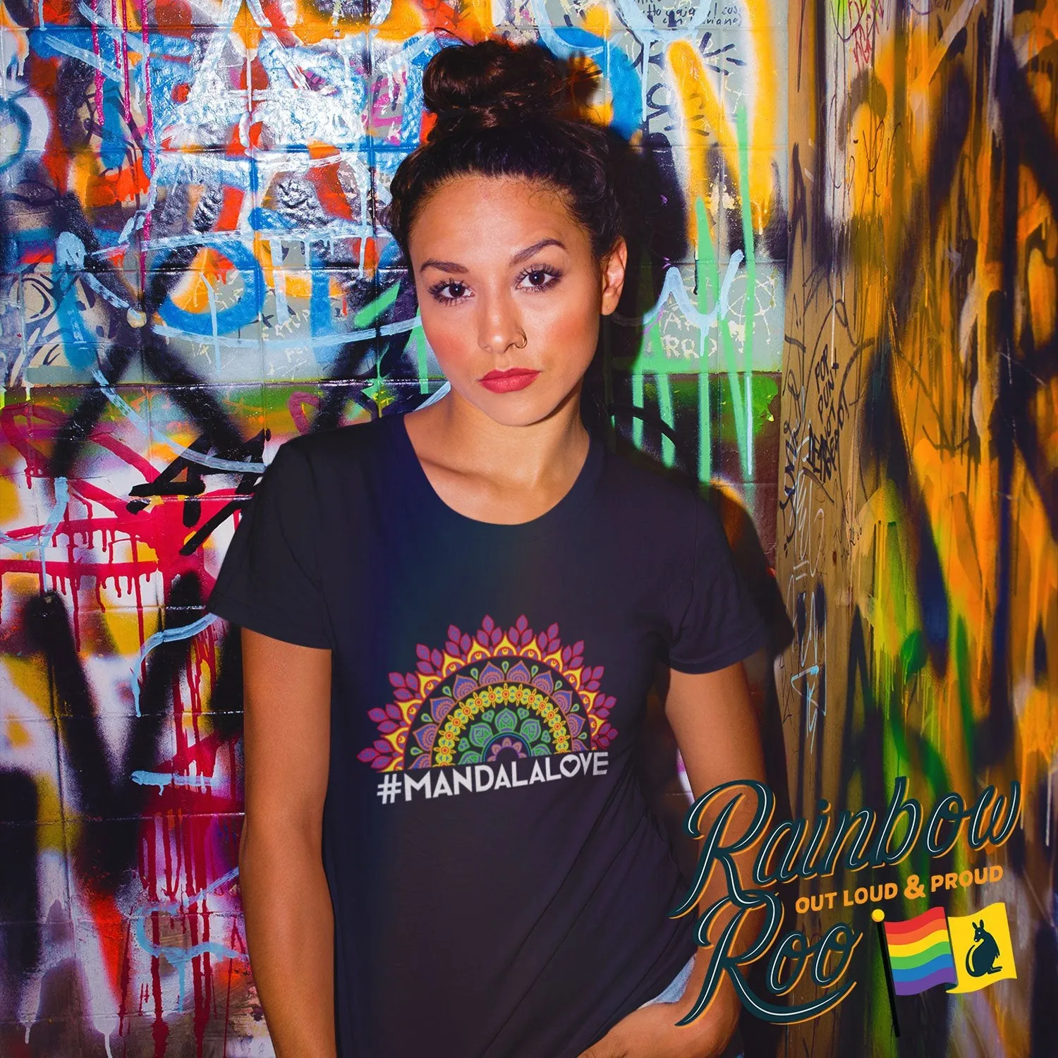 Mandala Love T-Shirt Unisex (LG019)