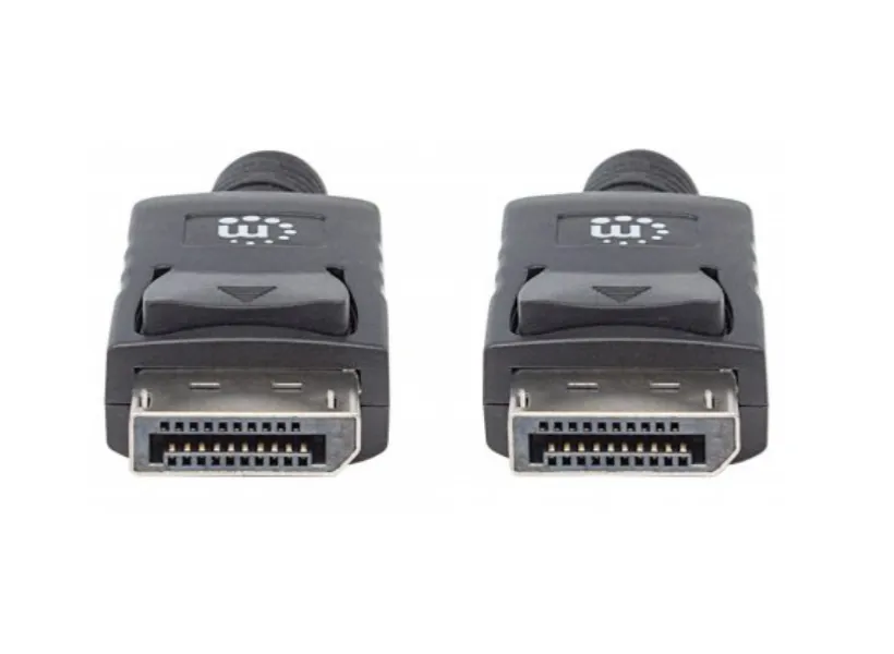 Manhattan 306935 Cable Displayport M M 1 Metro, Negro