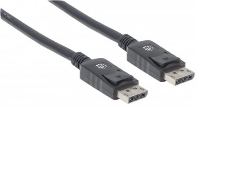 Manhattan 306935 Cable Displayport M M 1 Metro, Negro