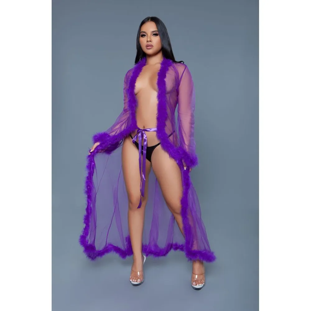 Marabou Robe