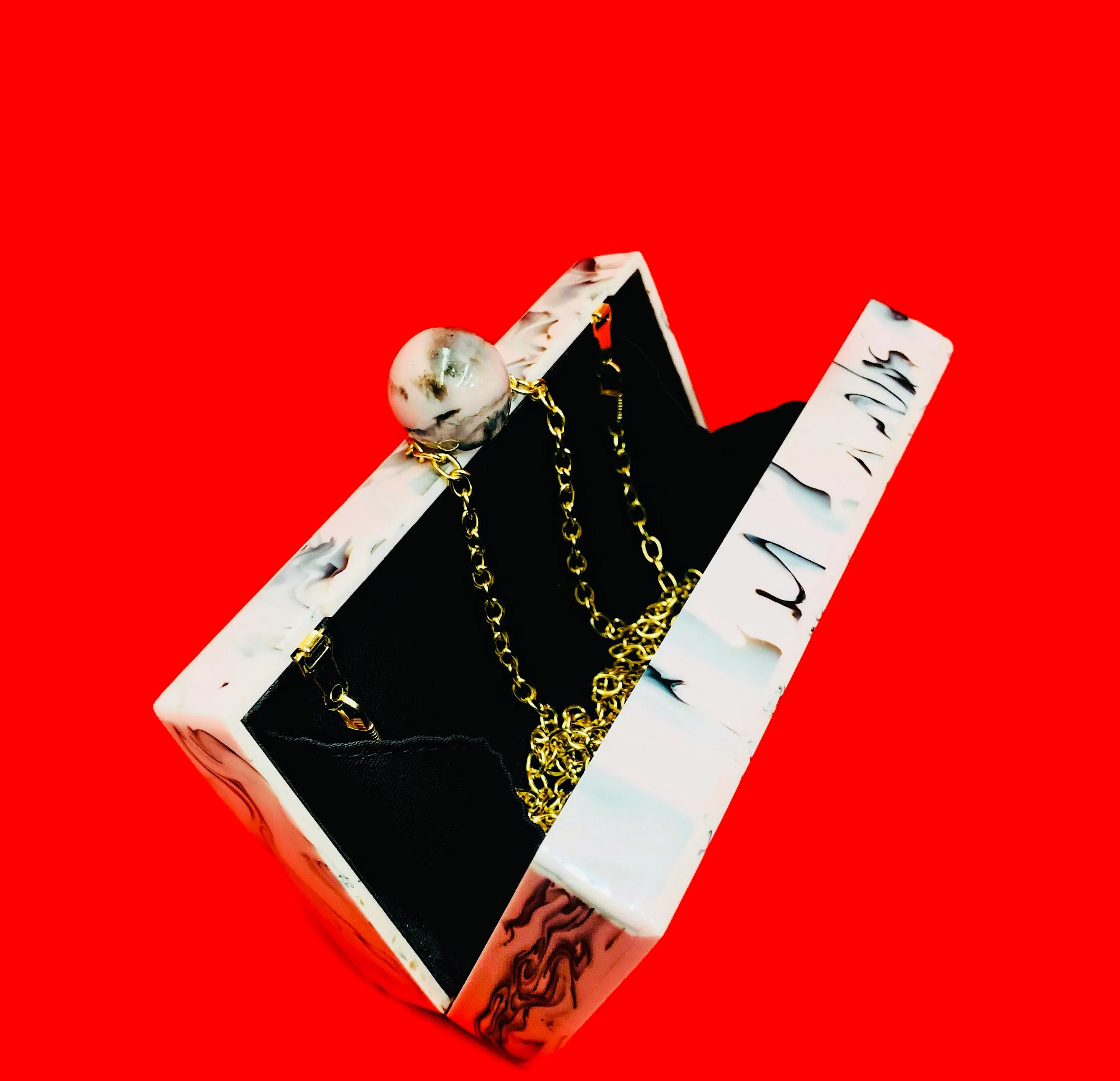 Marble Floors Clutch Purse