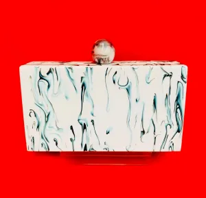 Marble Floors Clutch Purse