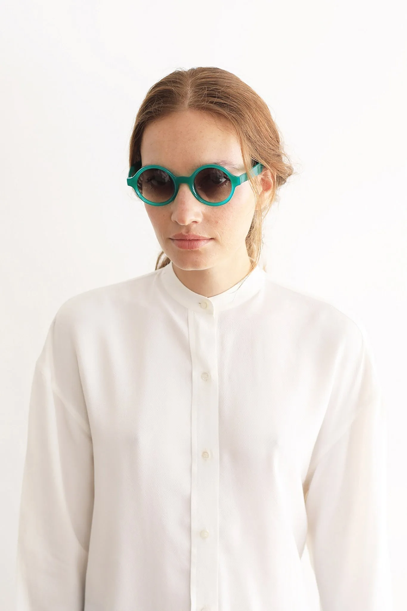 MARIE-Electric Green / Solid Brown