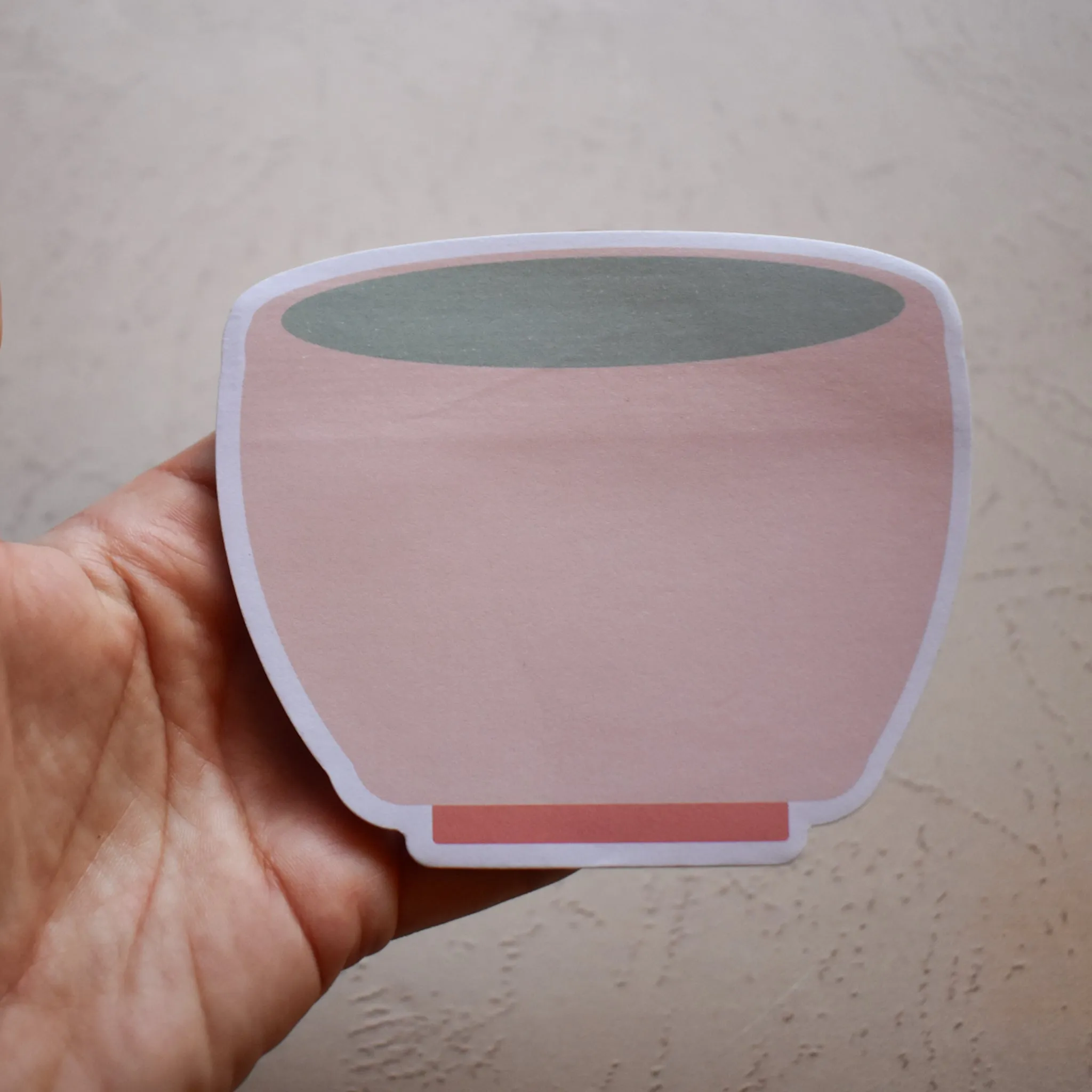 Matcha Cup Sticky Notepad