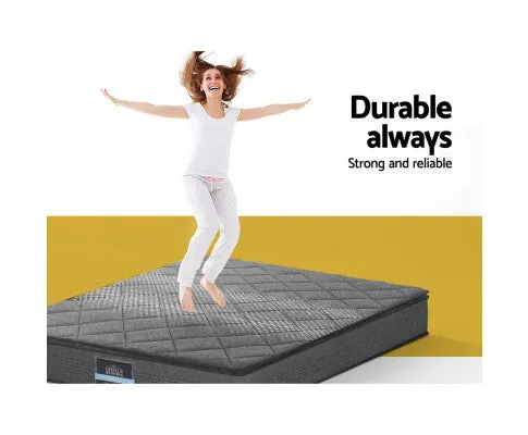 Mattress Pillow Top Bed Size Bonnell Spring Medium Firm Foam 18CM
