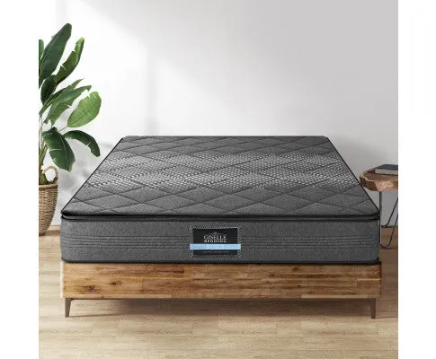 Mattress Pillow Top Bed Size Bonnell Spring Medium Firm Foam 18CM