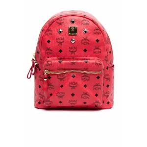 MCM Red Backpack
