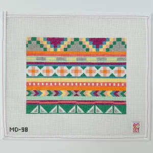 MD-98 - Candy Stripe Clutch