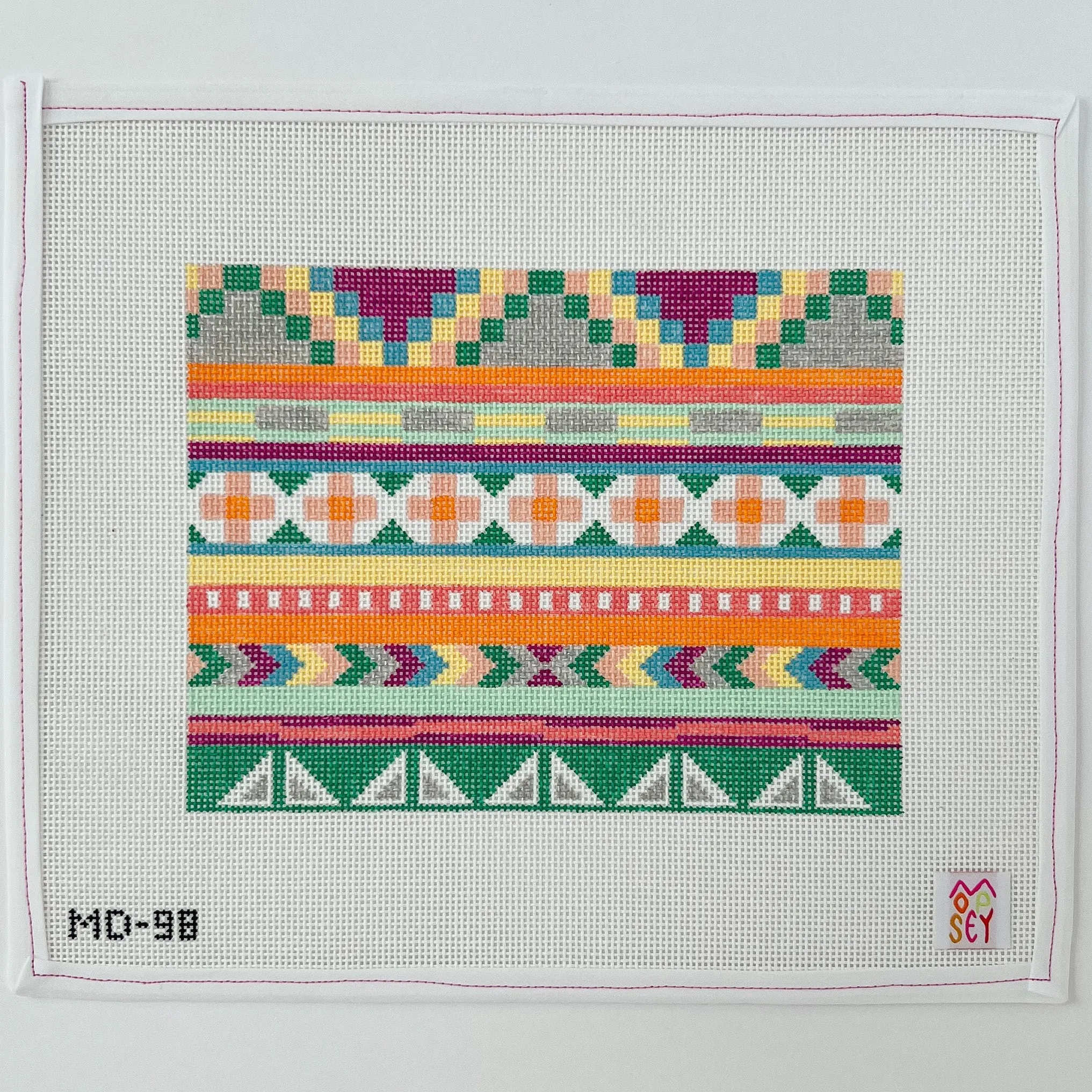 MD-98 - Candy Stripe Clutch
