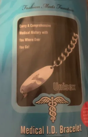 Medical ID bracelet