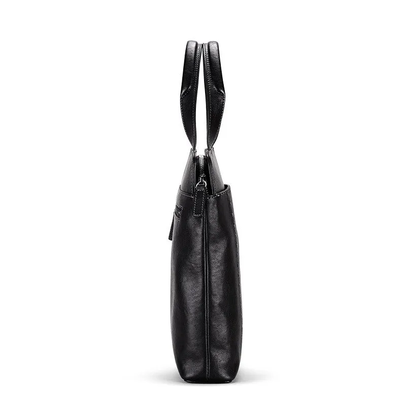 Men's horizontal business briefcase