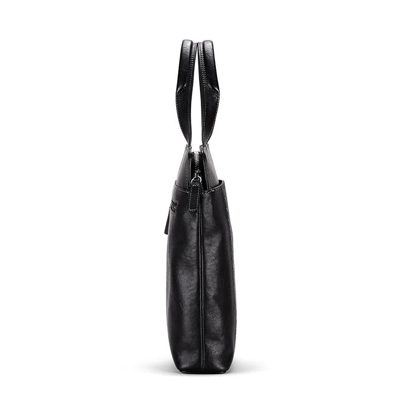 Men's horizontal business briefcase