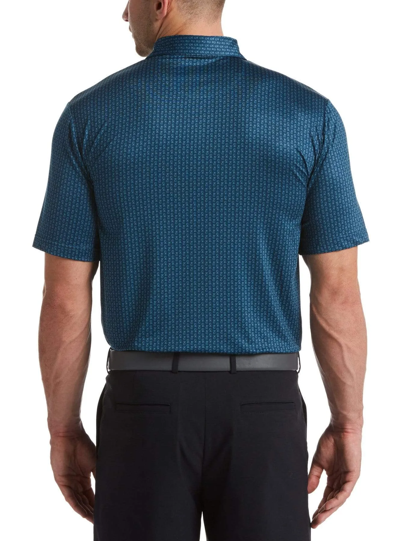 Mens Mini bag Printed Polo