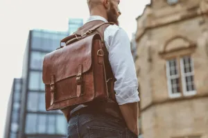 Messenger Bag, Leather Briefcase