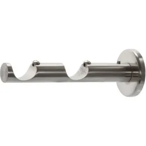 Metro Double Modern Bracket for 1-1/8" Rod