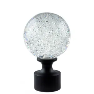 Metro Mystic w/Bubbles Finial for 1-1/8" Rod