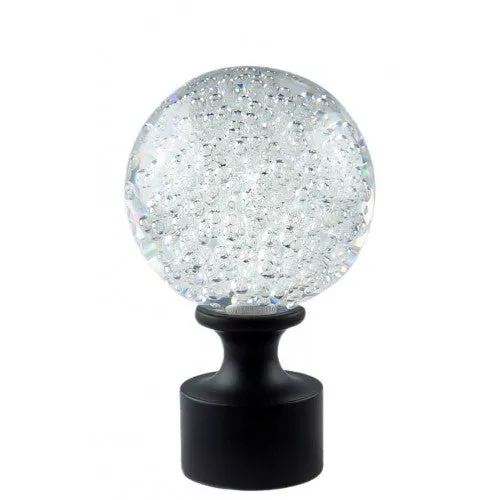 Metro Mystic w/Bubbles Finial for 1-1/8" Rod