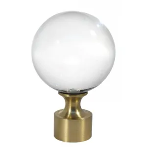 Metro Orion Finial for 1-1/8" Rod