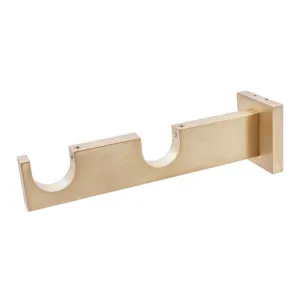 Metro Square Double Bracket for 1-1/8" Rod