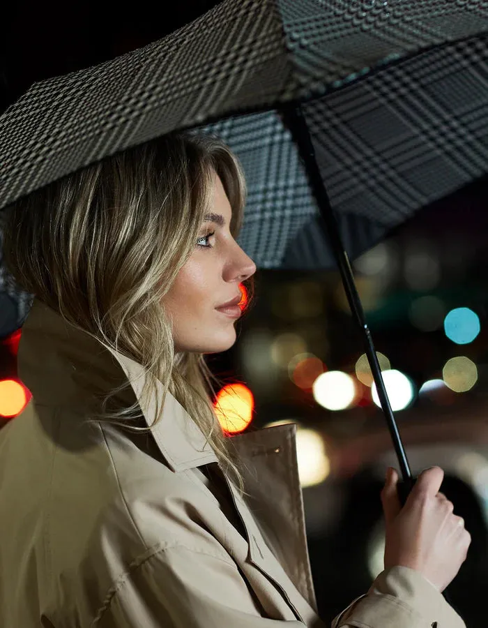 Metro Umbrella | Houndstooth